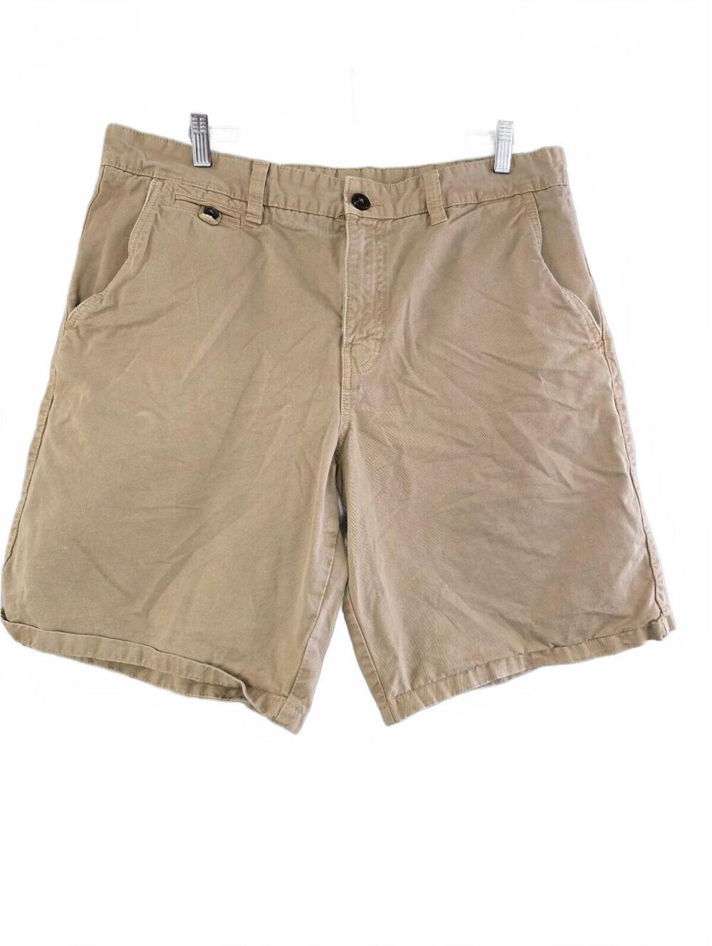 Men's Beige Casual Chino Shorts